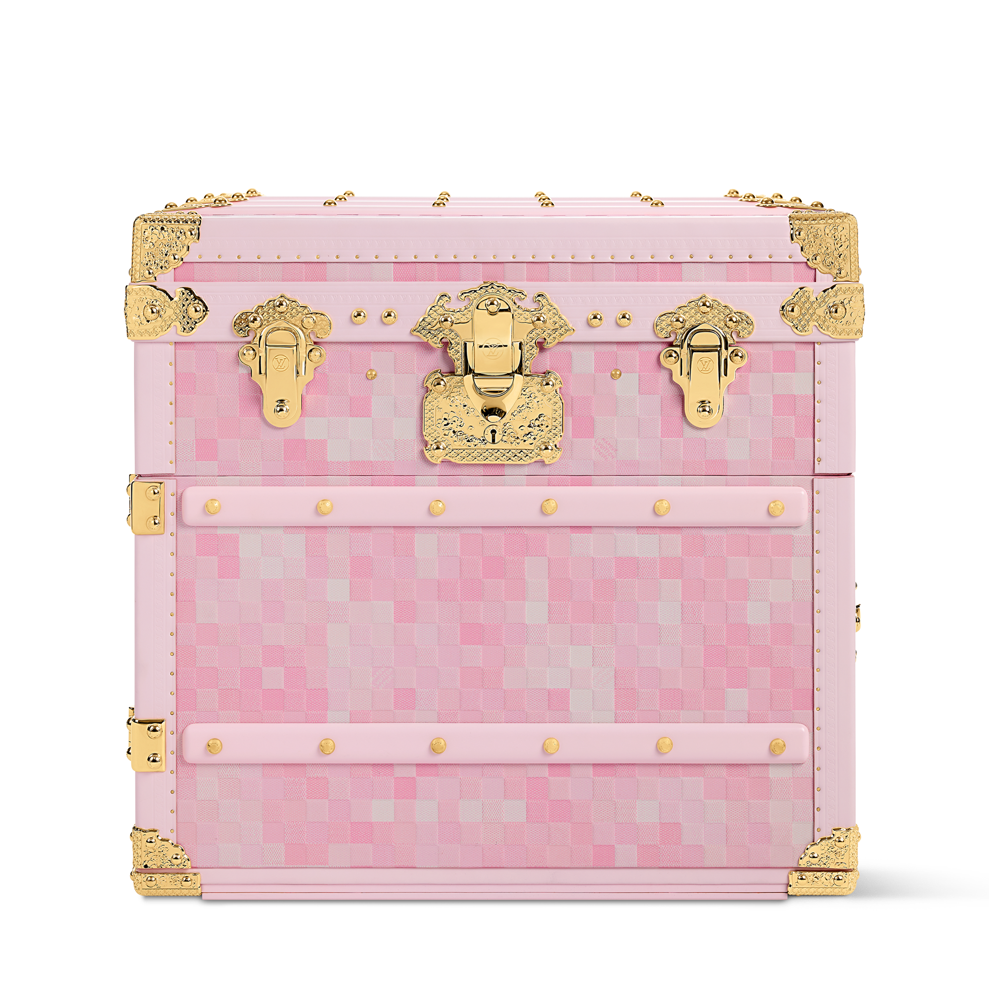 Damoflage Pink Sakura Courrier Lozine Carré Trunk - Luxury